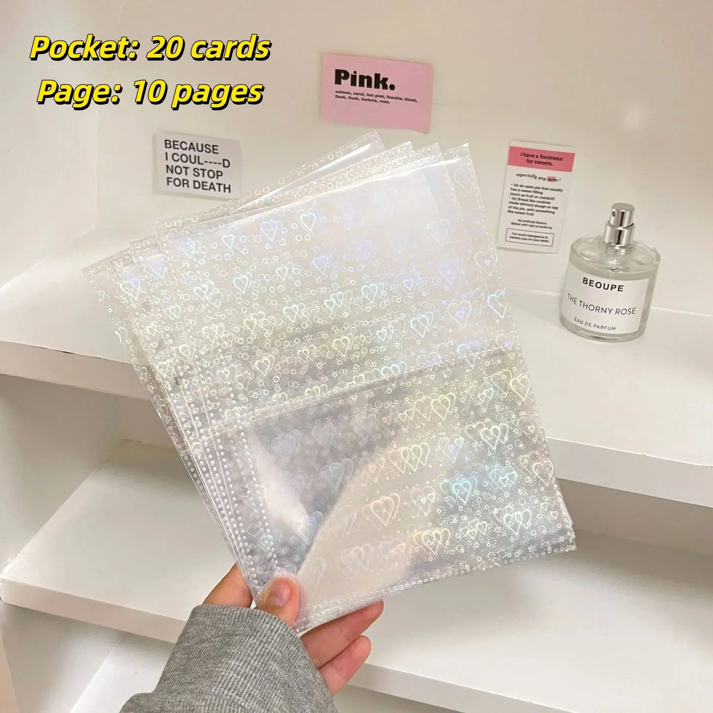 A5 Binder Photocards Cover Kpop Loose-leaf Collect Book Photo Cards Album Storage Book Stationery Birthday Gifts 포토카드 바인더
