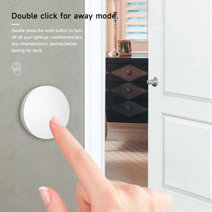 Tuya ZigBee Smart Button Scene Switch Wireless Remote One Key Controller Multi-scene Linkage Switch Google Alexa Voice Assistant