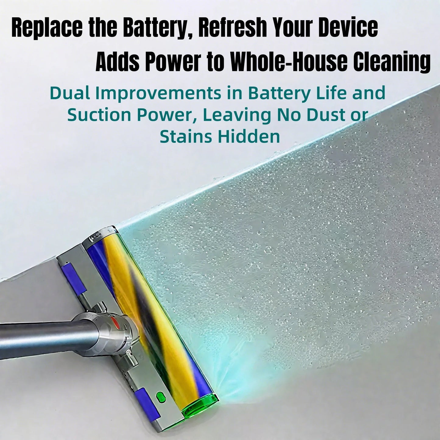 100%New Compatible with Dyson V10 V8  V11 V15 V7 Series SV07 SV09 SV10 DC62 Vacuum Cleaner rechargeable battery