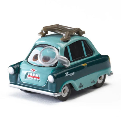 Cars toy Pixar Cars Toy Lightning McQueen Jackson Storm Mater Sally Sheriff 1:55 Diecast Model Car Toy Children Birthday Gift