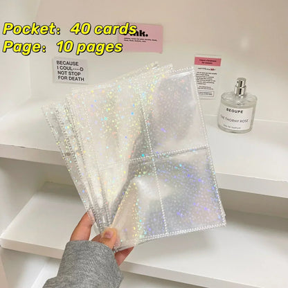 A5 Binder Photocards Cover Kpop Loose-leaf Collect Book Photo Cards Album Storage Book Stationery Birthday Gifts 포토카드 바인더