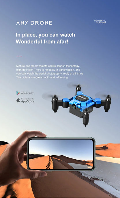 K04 Mini Folding Storage Aircraft Mini Drone Aerial Photography High Definition Explosive drone 4k profesional mavic air2