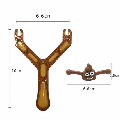 5-20 Pcs Kids Fun Slingshot Poop Toys Kids Party Favors Boys Girls Pinata Filler Baby Shower Favor Bags Carnival Prizes