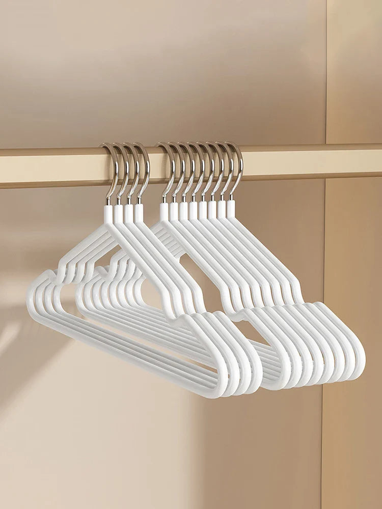 Non marking Clothes Hangers for Home Use Non slip Drying Hangers Metal Thick Clothes Hangers Storage Bedrooms Wardrobes Adult cl