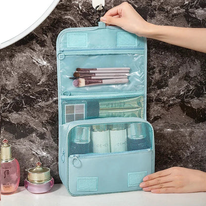 Multifunctional travel hook wash bag cosmetics storage bag