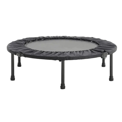 【Breeins】Folding Trampolines Fitness Indoor Exercise Workout Rebounder Sport Trampoline Handle Trampoline for Adults Jumping