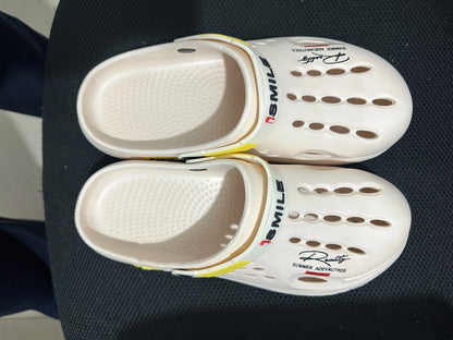 Men's Slippers EVA Hole Mens Mules Non-Slip Slippers thick Soft Platform Slide Fashion Comfortable Men's Sandals Summer Shoes