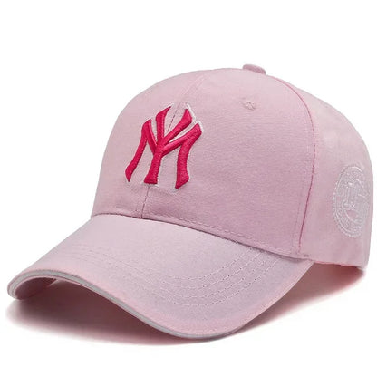 1PC Unisex Casual Baseball Caps Letter Embroidery Hip-hop Hats Spring Autumn Outdoor Adjustable Trucker Caps Sunscreen Hat