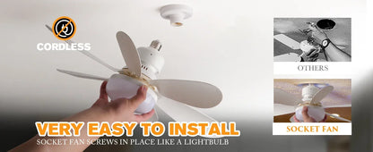 E27 with Remote LED 40W Ceiling Fan Light  Dimming Function  Suitable for Living Room Study and Home use  85-265V