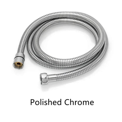 Shower Hose 1.5M Stainless Steel - Flexible Handheld Shower Head Pipe Explosion-Proof Bathroom