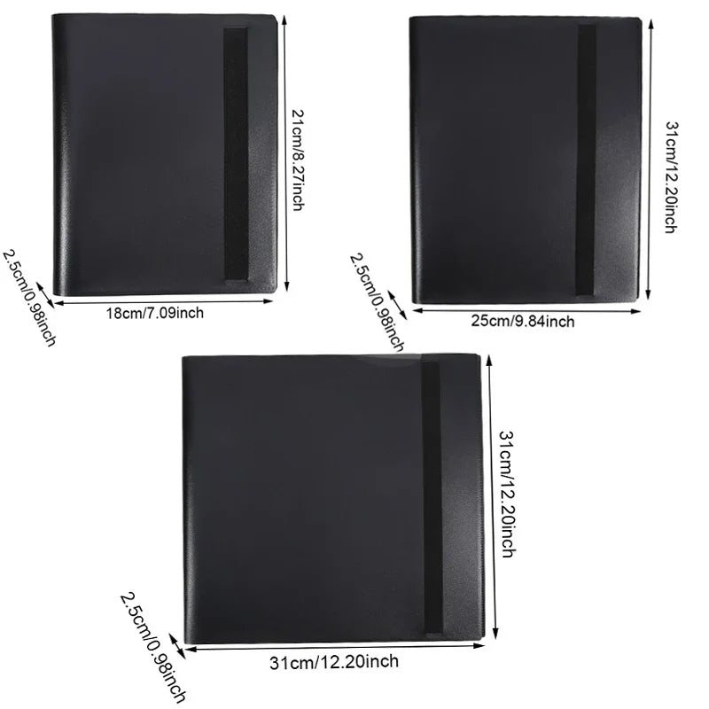 1Pc Card Binder 160/360/480 Trading Card Holder Book PP Cover Binder For Cards Durable Side Loading Card Book With Gaming Cards