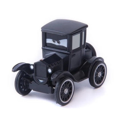 Cars Disney Pixar Cars Toy Lightning McQueen Jackson Storm Mater Sally Sheriff 1:55 Diecast Model Car Toy Children Birthday Gift