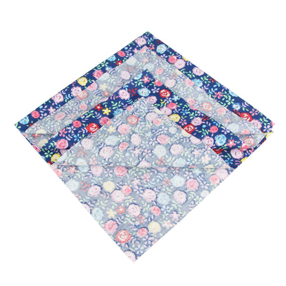 7PCS 25 x 25cm/50 x 50cm Squares Cotton Craft Fabric Cloths for DIY Bundle Patchwork Quilting Sewing Scrapbooking Artcraft