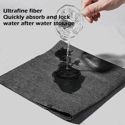 10/1pcs Magic Cleaning Cloths Reusable Microfiber Washing Rags Car Window Mirror Wipe Towels Rag Household Kitchen Clean Tools