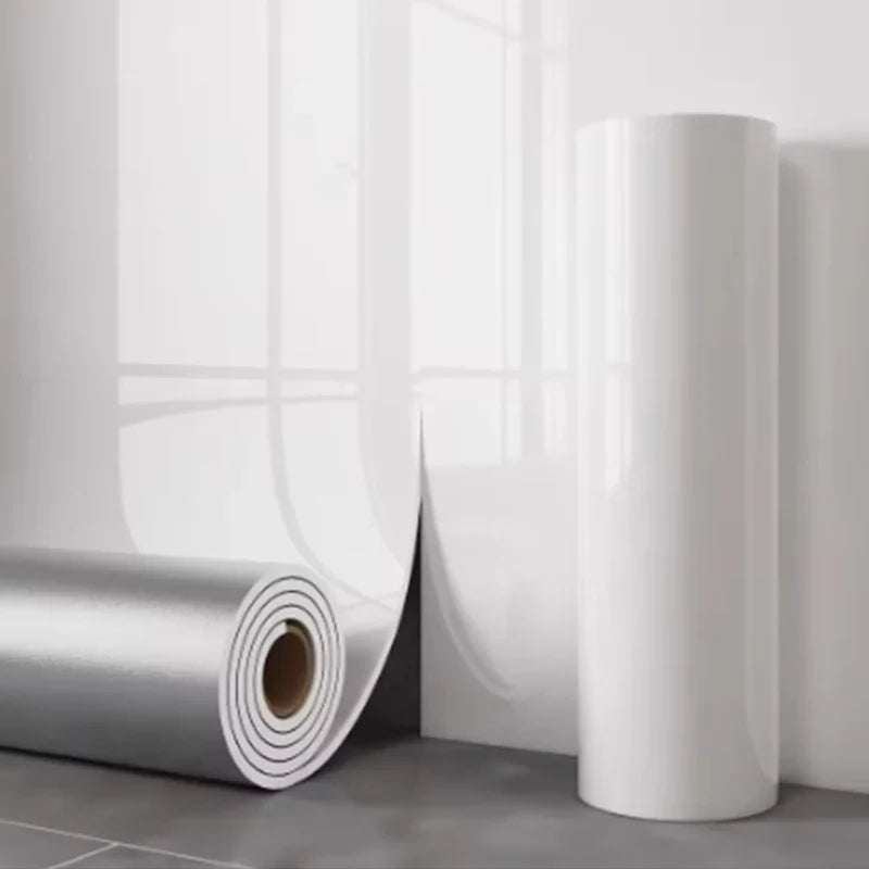 1 Roll Marble Thick Foam Imitation Tile Self-Adhesive Wallpaper Bedroom Living Room Decoration Bathroom Waterproof Wall Sticker