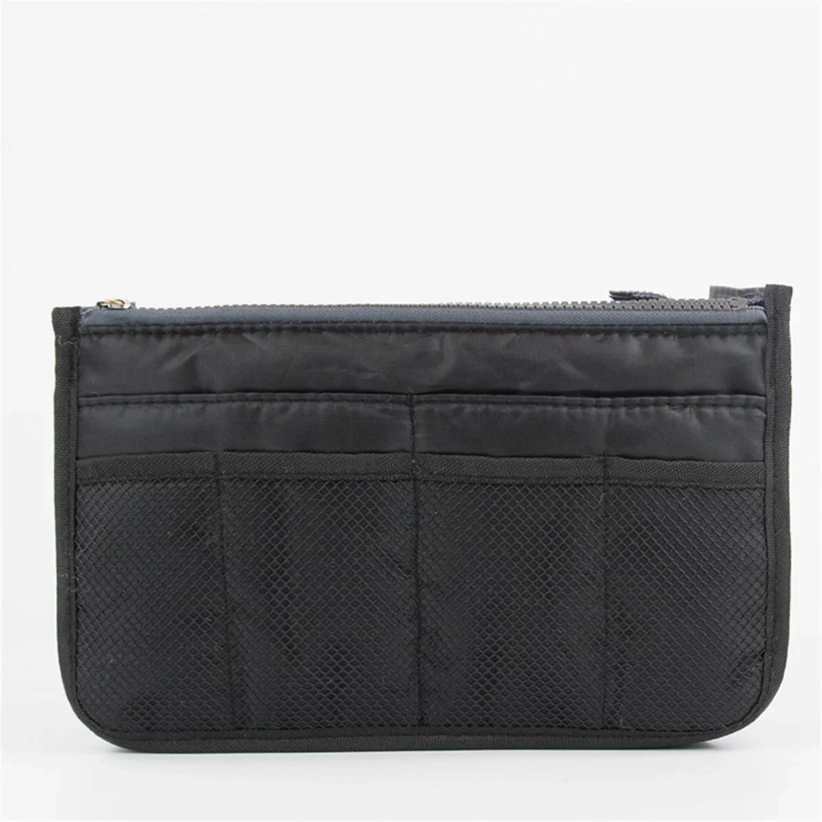 Multifunctional Bi-fold Storage Bag Double Zipper Large Capacity Storage Arrangement Makeup Toiletries Large Classification Bag