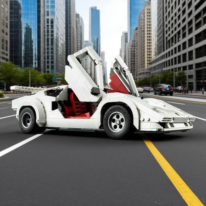 Spot 1506 piecesof Countach 5000 building blocks super racing model classic collection toys Christmas boys birthday gifts 10337