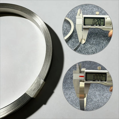 5M/ Roll Nickel Strip for 18650 Battery Cell Welding - Compatible with Spot Welding Machines, for DIY Battery Packs