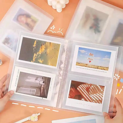 New Collect Book Photo Album 80/160 Slots PVC Picture Card Holder Transparent 3/4/5/6 Inch Photocard Holder Idol Star