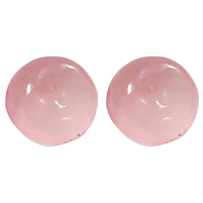 Transparent Squishy Ball Stress Relief Toy Anti Anxiety Squeeze Toy Crystal Decompression Gadget Fun Fidget Toy for Adults Kids