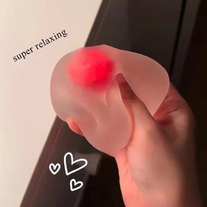 Strawberry Mochi Squeeze Toys Relieve Stress and Vent Anger Toys Slow Rebound Stress Relief Toy Relieve Stress for Friends
