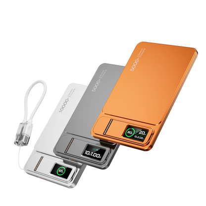 CCC 10000mAh Slim Original Power Bank For MagSafe,Magnetic Wireless 20W Fast Charging Portable Battery For iPhone 12-17 iWatch