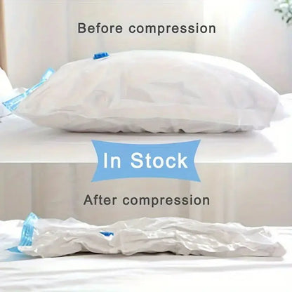 Vacuum storage bag space saving bag for clothes, mattresses, blankets, duvets, pillows, quilts, travel, moving