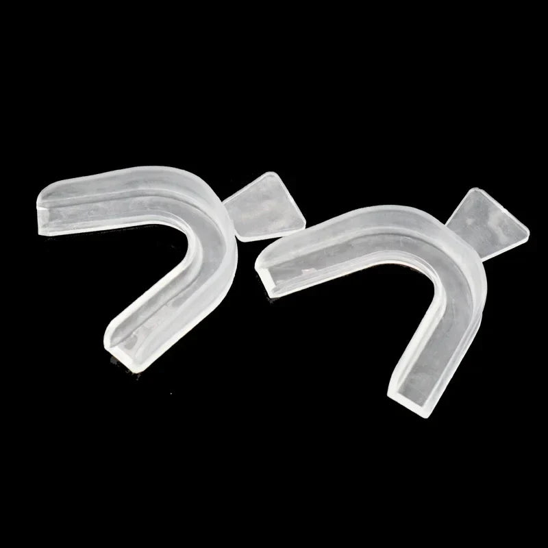 1/2/4PCS Anti Snoring Bruxism Sleeping Mouth Guard Night Guard Gum Shield Mouth Tray Stop Teeth Grinding Sleep Aid Health Care