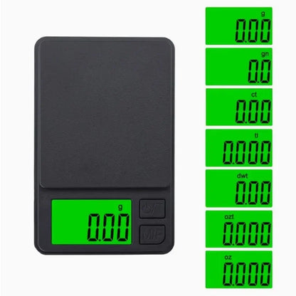 For Digital Weighing, Food and Jewelry, Kitchen Scale, High-precision Small Electronic Scale Precision Scale with Backlit LCD