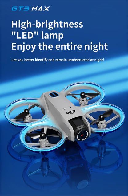 8K 5G GPS Professional HD Aerial Photography Remote Control Aircraft HD Dual Camera Original GT3 Max Drone Quadcopter Toy UAV