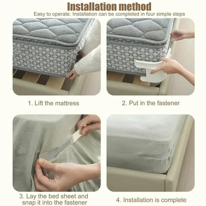 8/4Pcs Heavy Duty Bedsheet Corner Tightener Clips High-quality Materials Durable and Reliable Bed Sheet Grippers for Protectors