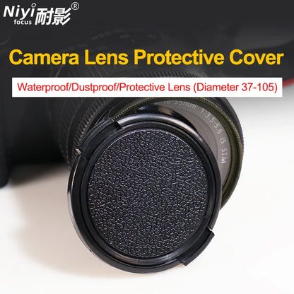 Camera Cap Lens Cap Lens Cover Protector Universal For Canon Nikon Sony Olypums Fuji Samsung 37 39 40.5 43 46 49 52 55 58 62 67