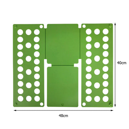 68cm/48cm Plastic Clothes Folding Board Durable Kids Laundry Folder Easy and Fast Shirt Folding Board Home Storage Tool for Kids