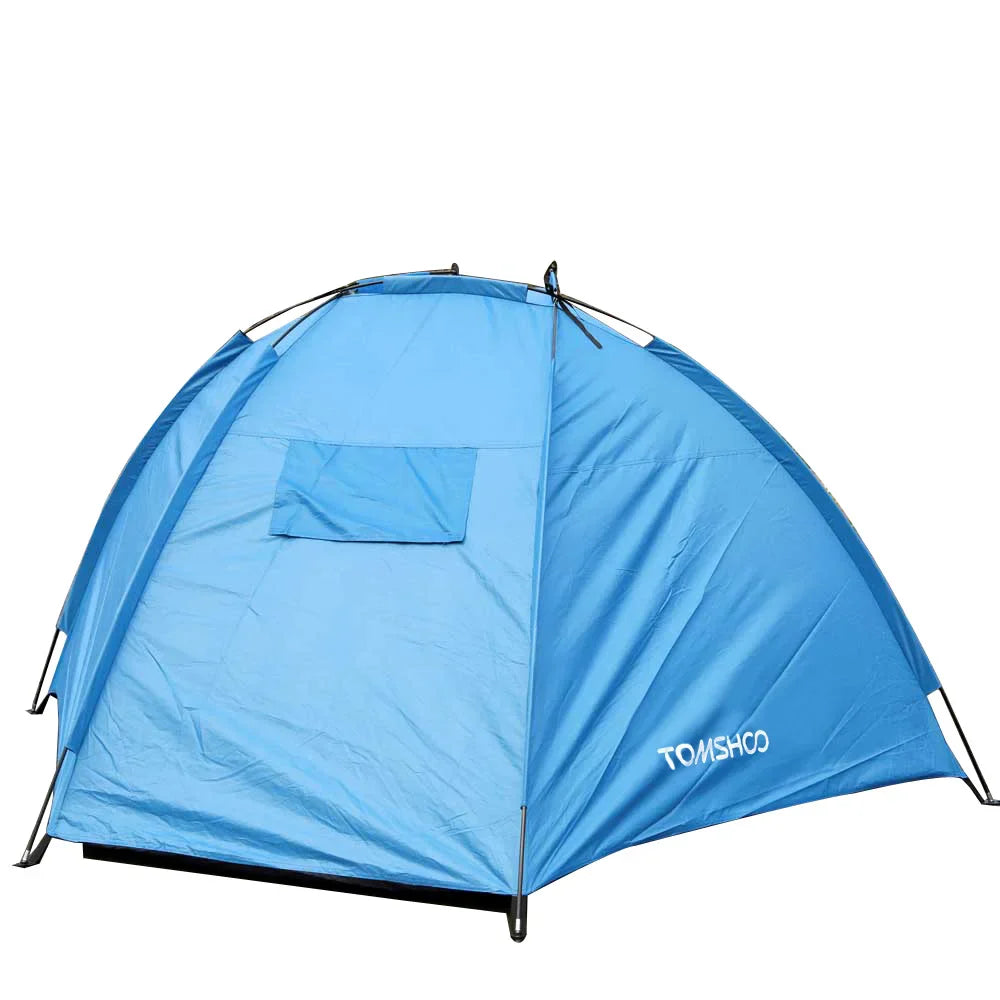 TOMSHOO Camping Tent Outdoor Sports Sunshade Tent Oxford Fabric Lightweight Tent for Fishing Picnic Beach Park