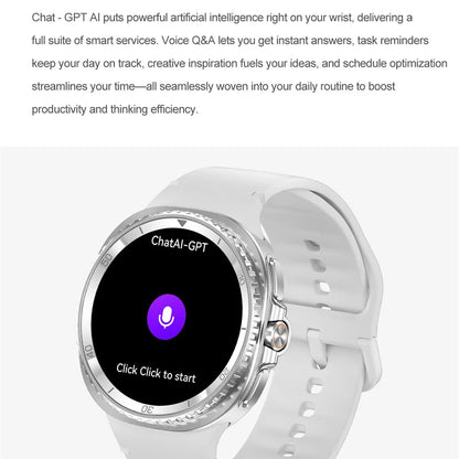 Weather Smart Watch Blue Tooth Call Watches Heart Rate Waterproof SmartWatch Voice Assistant NFC Sport Fitness Music Bracelet