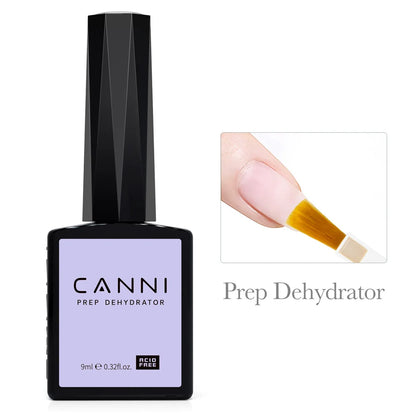 Canni Nail Gel Polish Jelly Nude Color HEMA FREE TPO FREE 9ml Transparent Semi Permanent Natural Nude French Nail Gel Lacquer