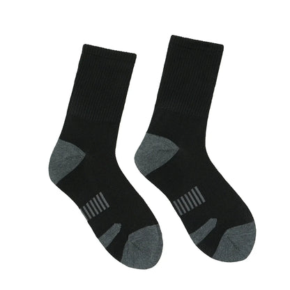 5 Pairs of High-Quality Men's Outdoor Cycling Running Socks Comfortable and Soft All Season Oversized Sports Socks Set