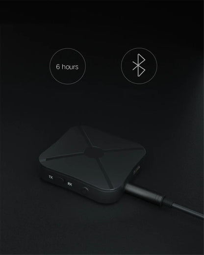 Shoumi 15 Hours Play Wireless Headset Bluetooth Television Headphone with Mic,Bluetooth Adapter Built-in Battery,for TV Computer
