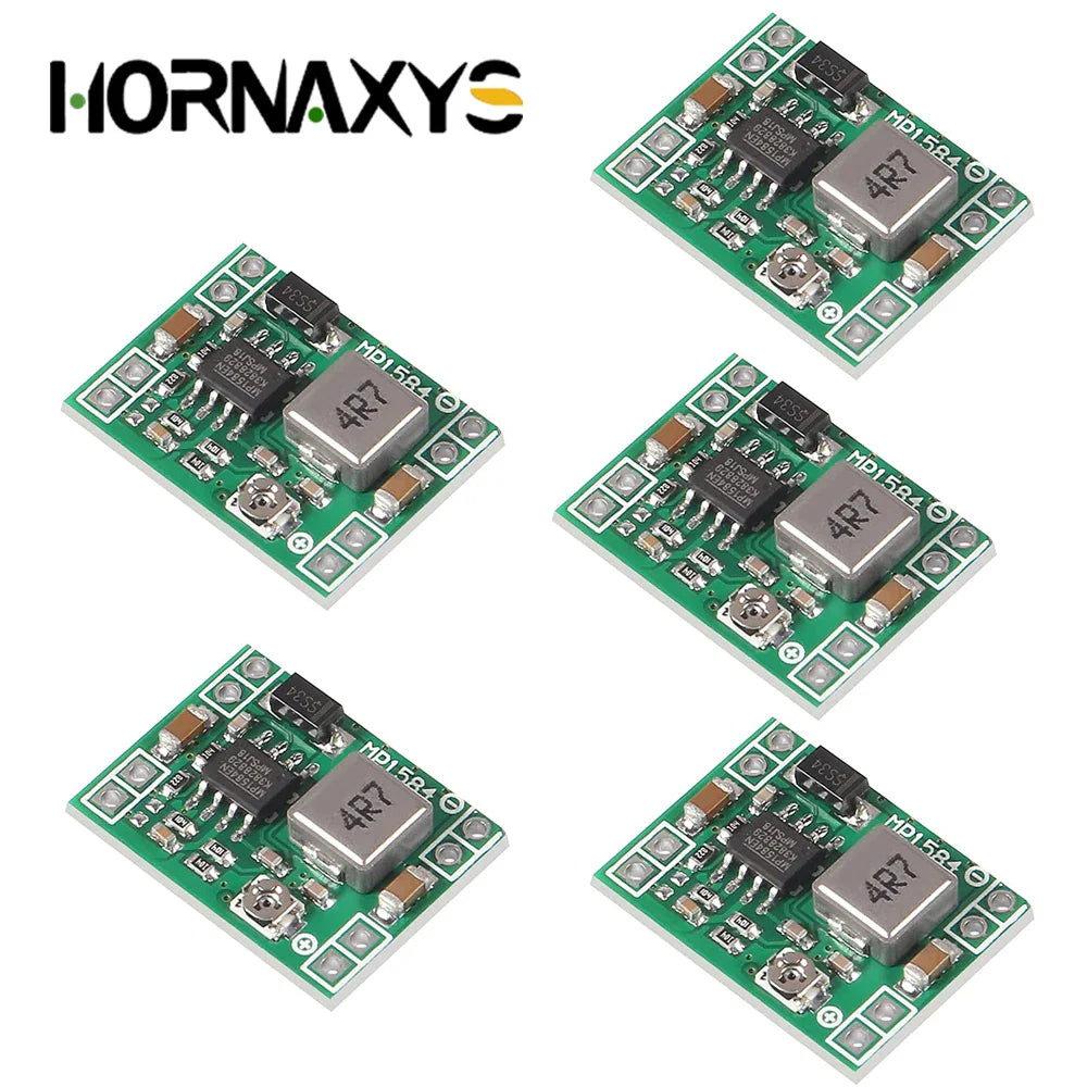 5/10pcs MP1584EN Adjustable 3A DC-DC Converter Step Down Voltage Regulator Module Replace LM2596s MP1584 DC DC Buck Board