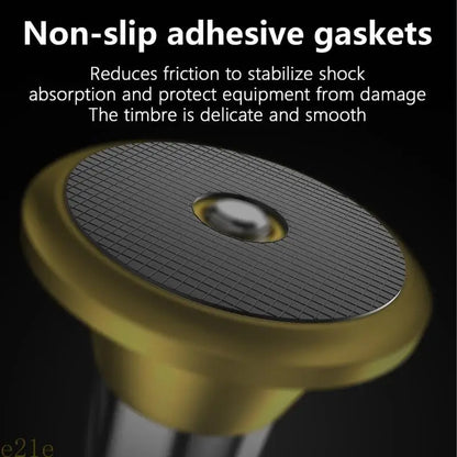 E21E Durability AntiVibration Speaker Spikes Stand Pad NonSlip for Systems Upgrades