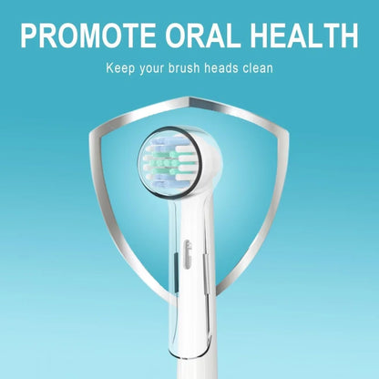 Toothbrush Dustproof Covers Caps Compatible with Braun Oral B Electric Toothbrush Round Replacement Brush Heads Series Protector