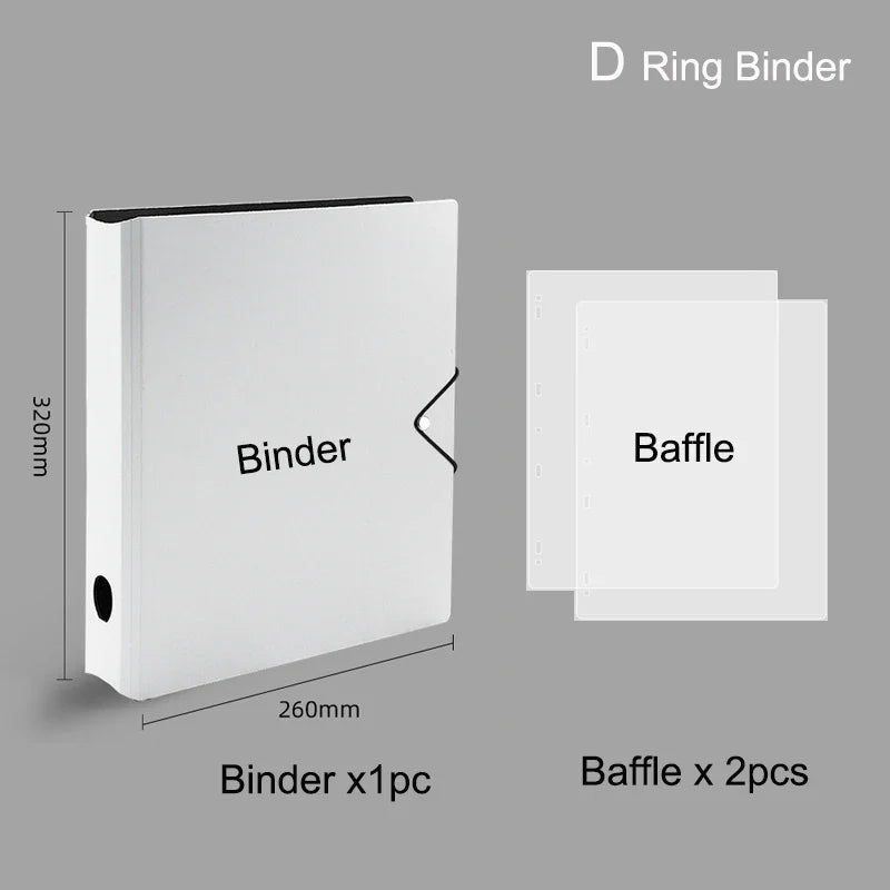A4 Binder Photocards Holder Kpop Photo Card Page 2/3/4/9/10 Pocket Sleeves PVC Free Photo Album Refills 4x6 10x15 Pocket Sleeves