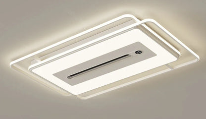 LED ultra-thin ceiling light, modern and simple living room lighting fixture, 2026 new atmospheric rectangular bedroom light