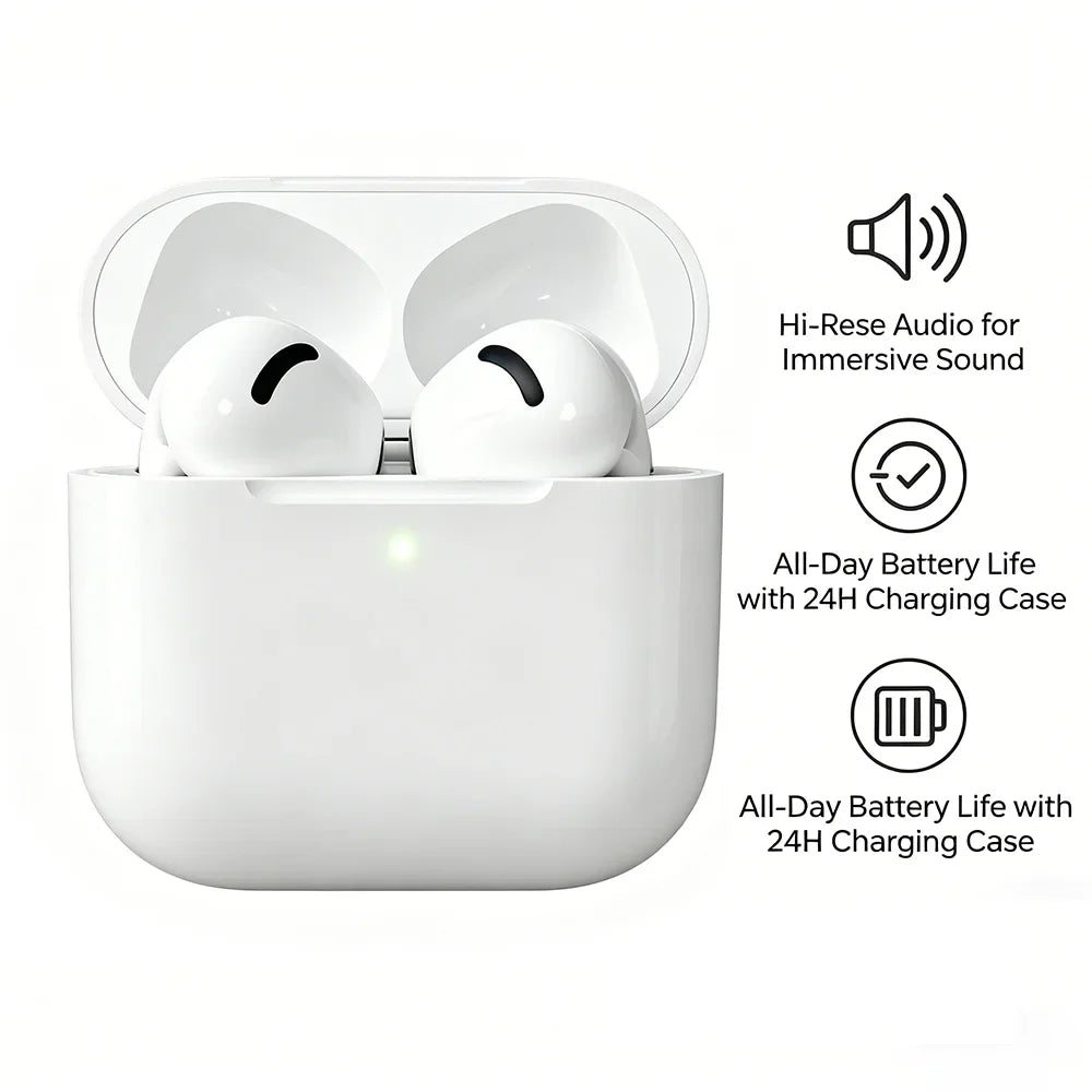 Wireless Earphone TWS Bluetooth 5.3 Earbuds Sport Headset Touch Control Headphones For Music Game
