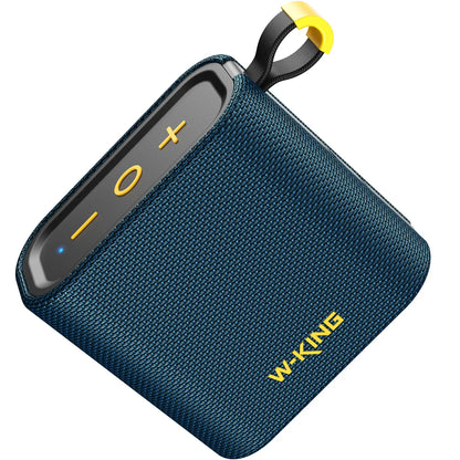 W-KING Portable Wireless Bluetooth Speaker, 6W Deep Bass Sound, IPX7 Waterproof, 10H Playtime, TWS/FM/TF/AUX, Handsfree Call
