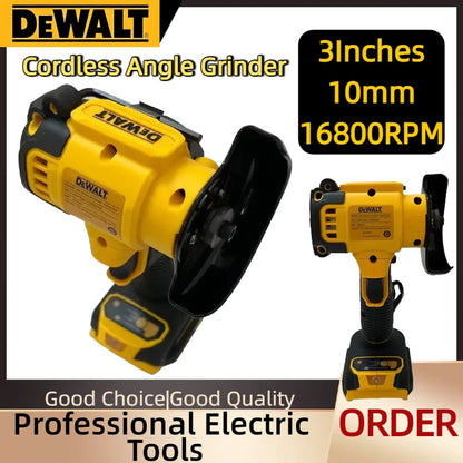 DEWALT Cordless Angle Grinder 3 Inch Mini Polishing Grinding Machine Electric Cutting Tool For 18V 20V Li-ion Battery