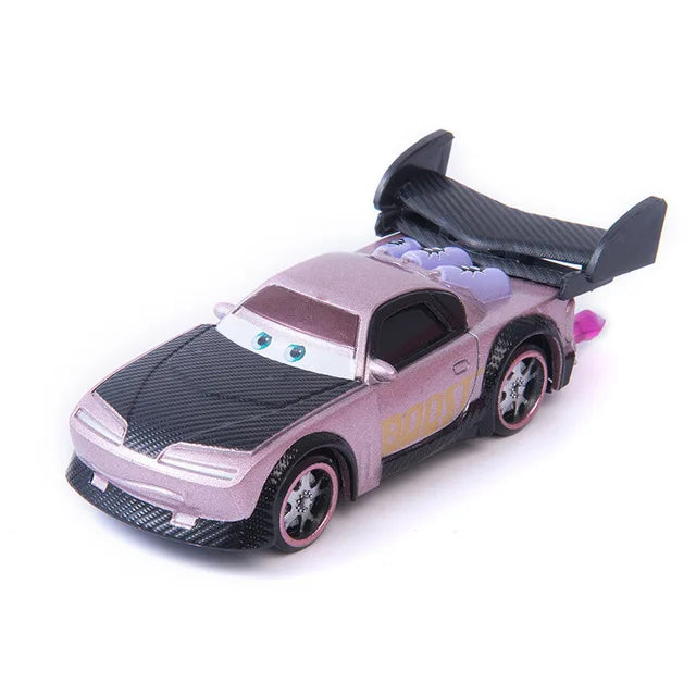 Cars Disney Pixar Cars Toy Lightning McQueen Jackson Storm Mater Sally Sheriff 1:55 Diecast Model Car Toy Children Birthday Gift