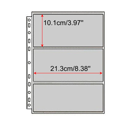 A4 Binder Photocards Holder Kpop Photo Card Page 2/3/4/9/10 Pocket Sleeves PVC Free Photo Album Refills 4x6 10x15 Pocket Sleeves