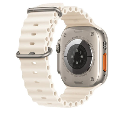Silicone Band For Apple Watch strap 44mm 45mm 40mm 41mm 42-38mm 45 mm sport bracelet iwatch series 8 7 6 5 4 3 SE 9 Ultra 2 49mm