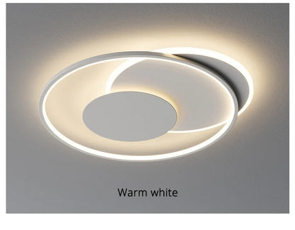 Modern Nordic Led Ceiling Light Square Minimalist Lamps for Kitchen Living Dining  Room Art Home Decoration Chandelier